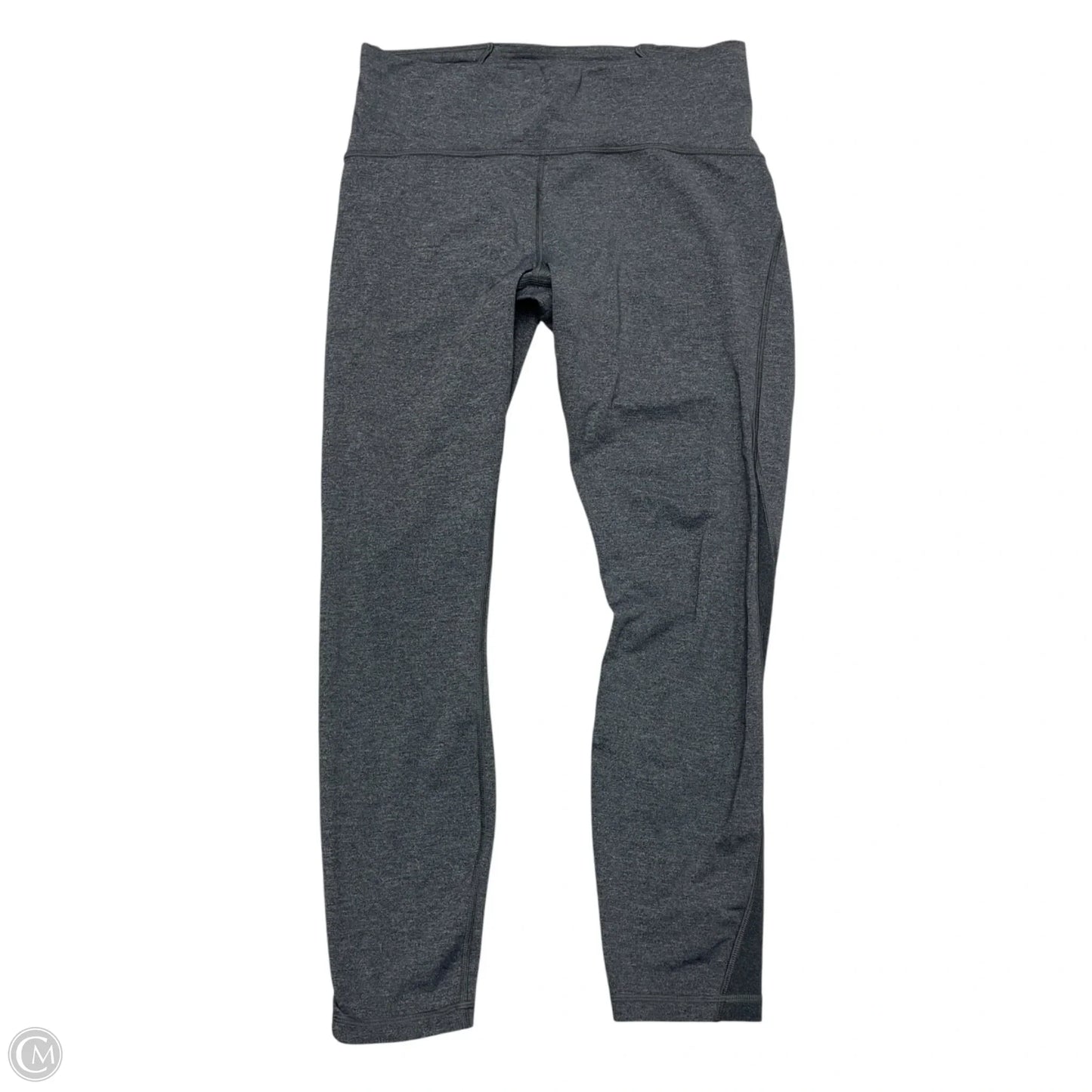 Athletic Leggings By Lululemon In Grey, Size: M