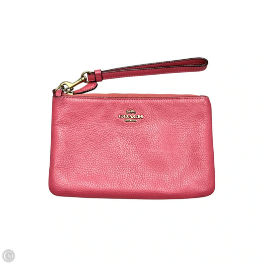 Wristlet Designer By Coach, Size: Small