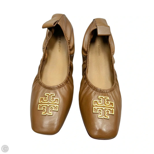 Shoes Designer By Tory Burch In Brown, Size: 7