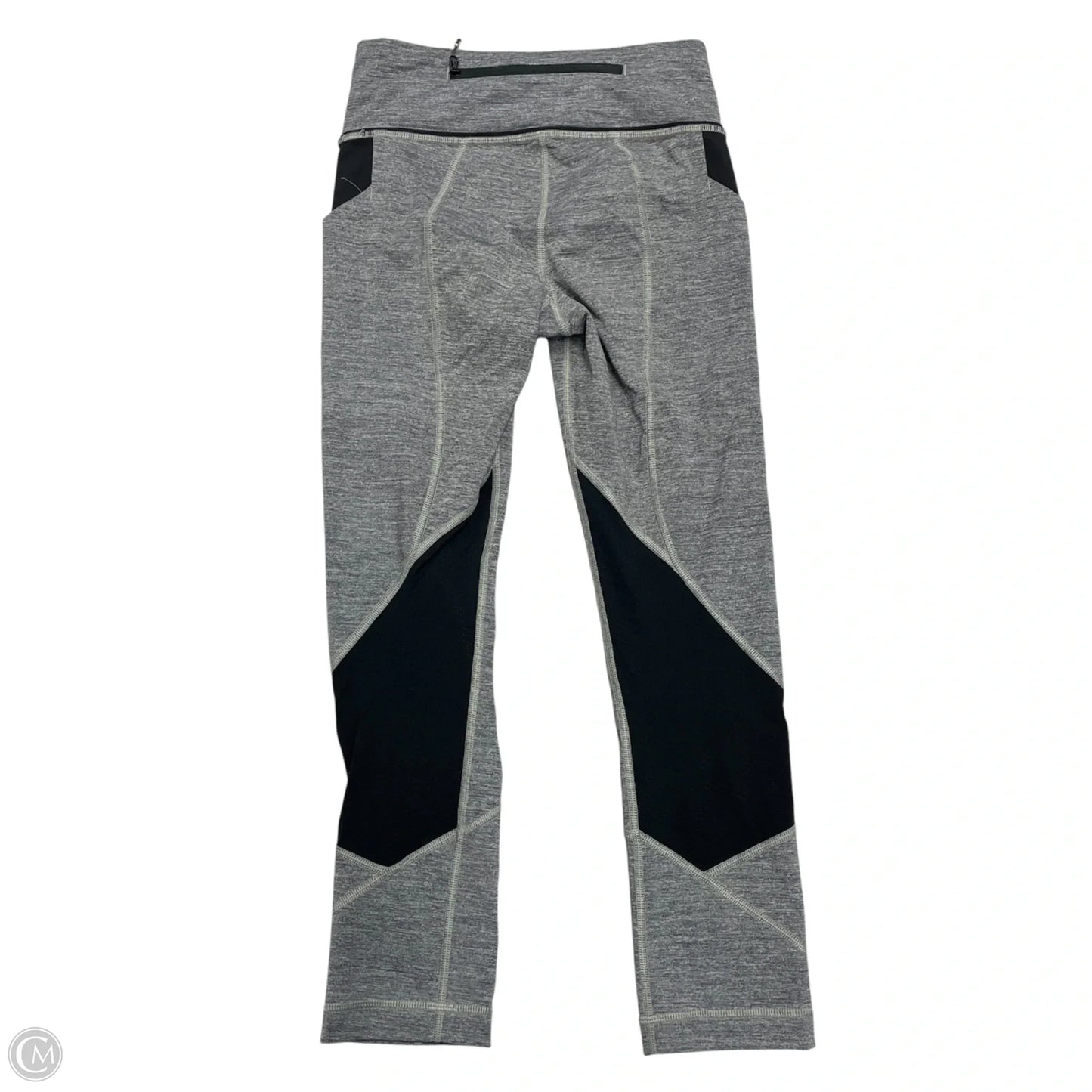 Athletic Leggings By Lululemon In Grey, Size: Xs