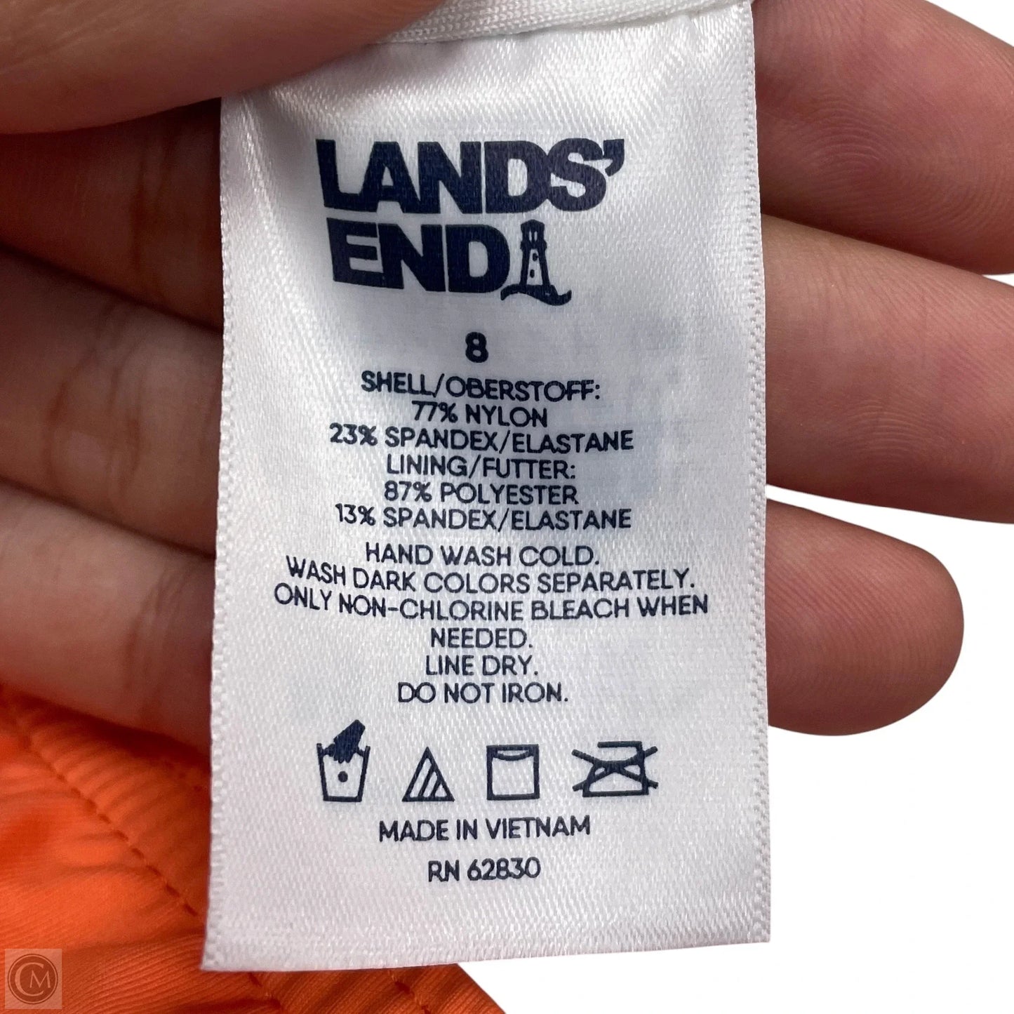 Swimsuit Bottom By Lands End In Orange, Size: M