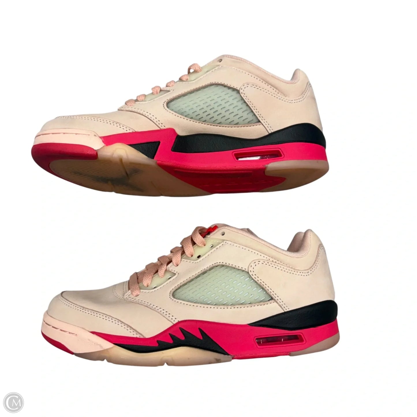 Shoes Luxury Designer By Jordan In Pink, Size: 8