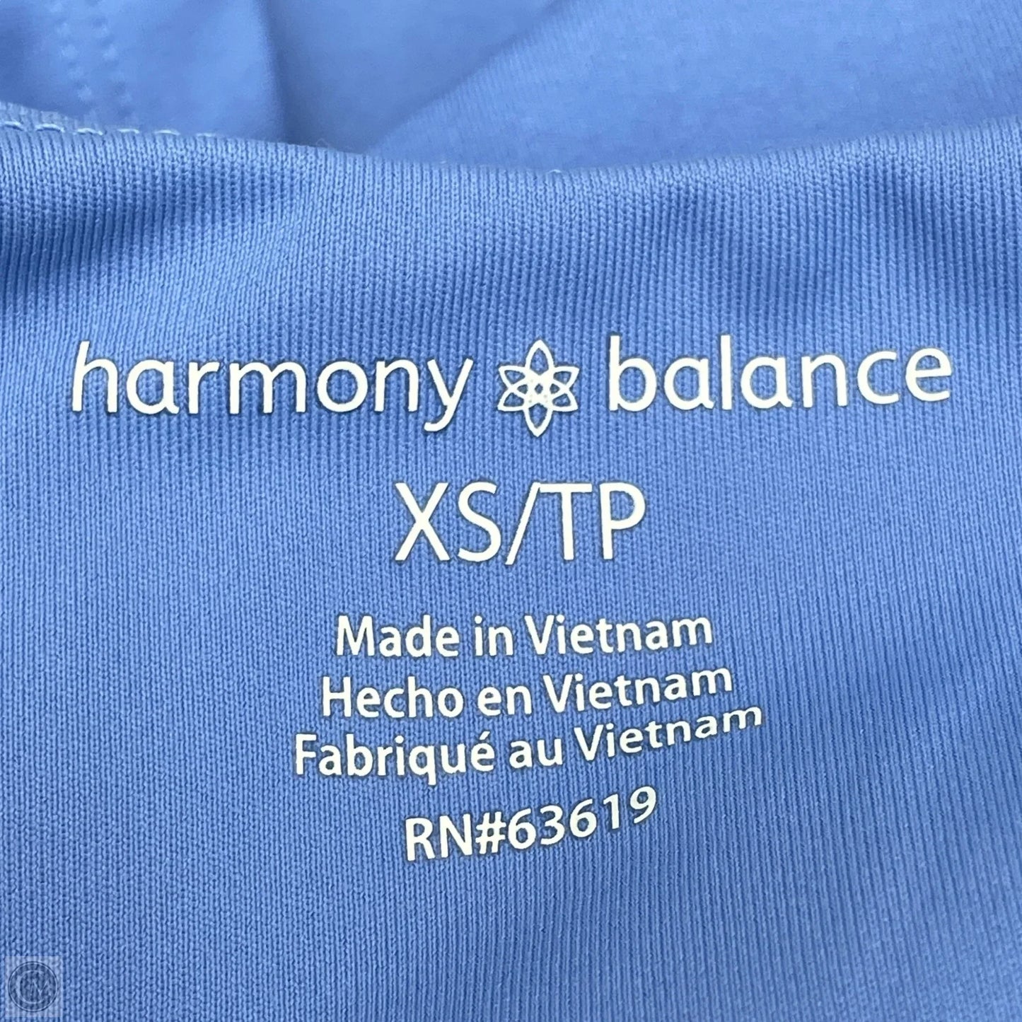 Athletic Pants 2pc By Harmony & Balance In Blue, Size: Xs