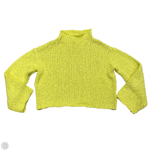Sweater By Anthropologie In Yellow, Size: Xs