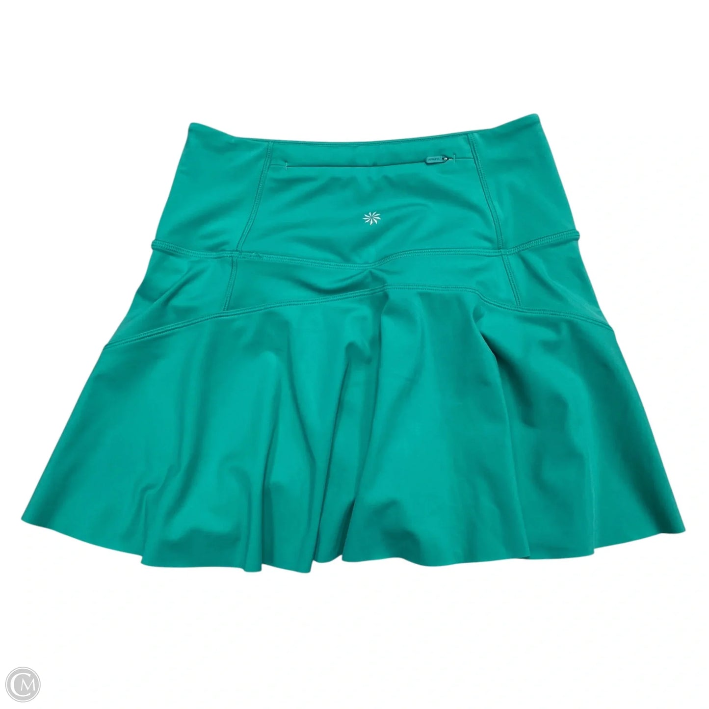 Athletic Skort By Athleta In Teal, Size: Xxs