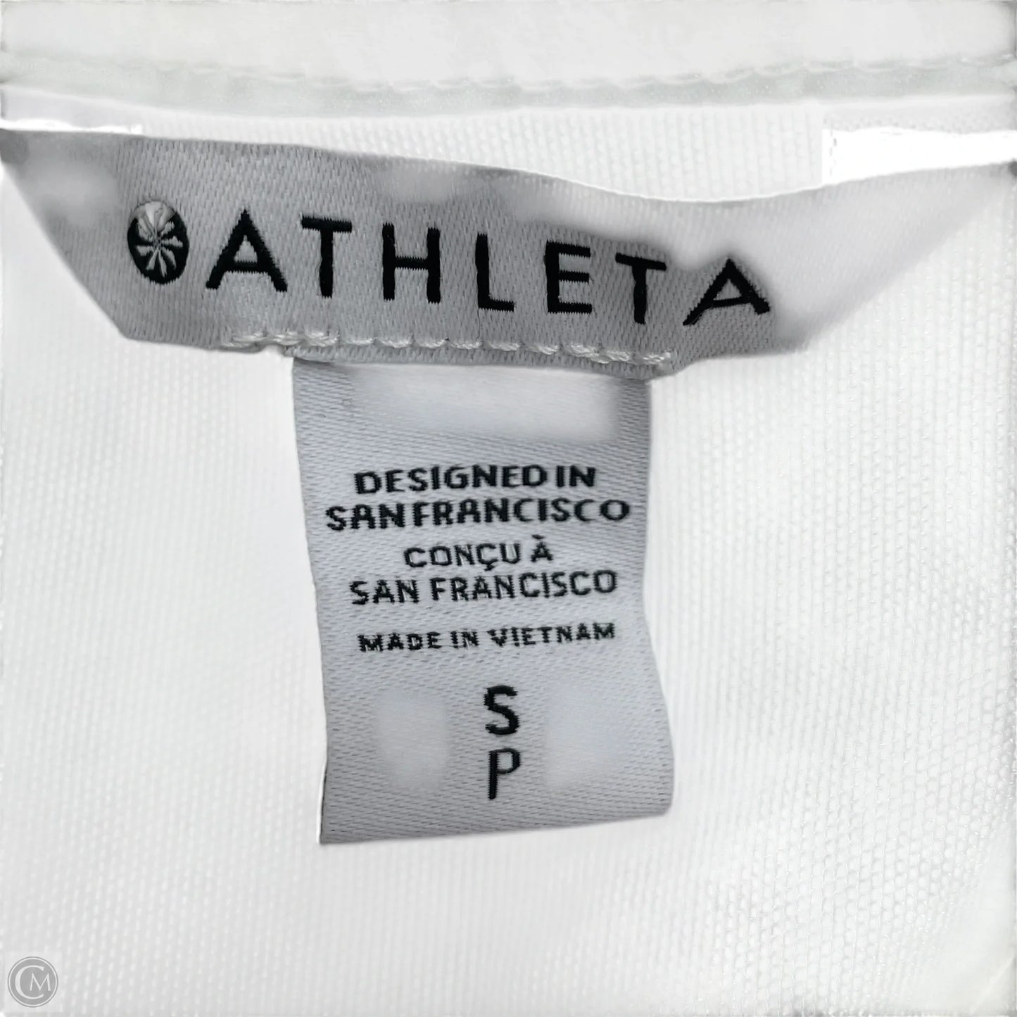 Athletic Jacket By Athleta In White, Size: S