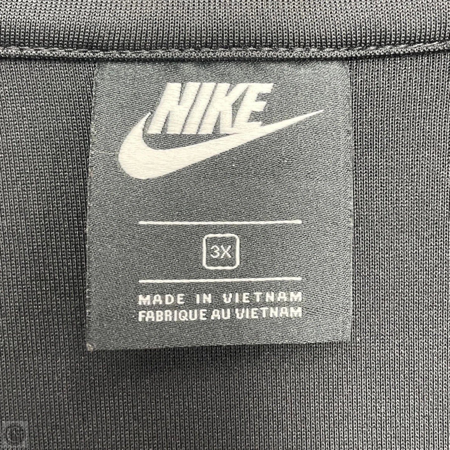 Athletic Jacket By Nike Apparel In Black, Size: 3x
