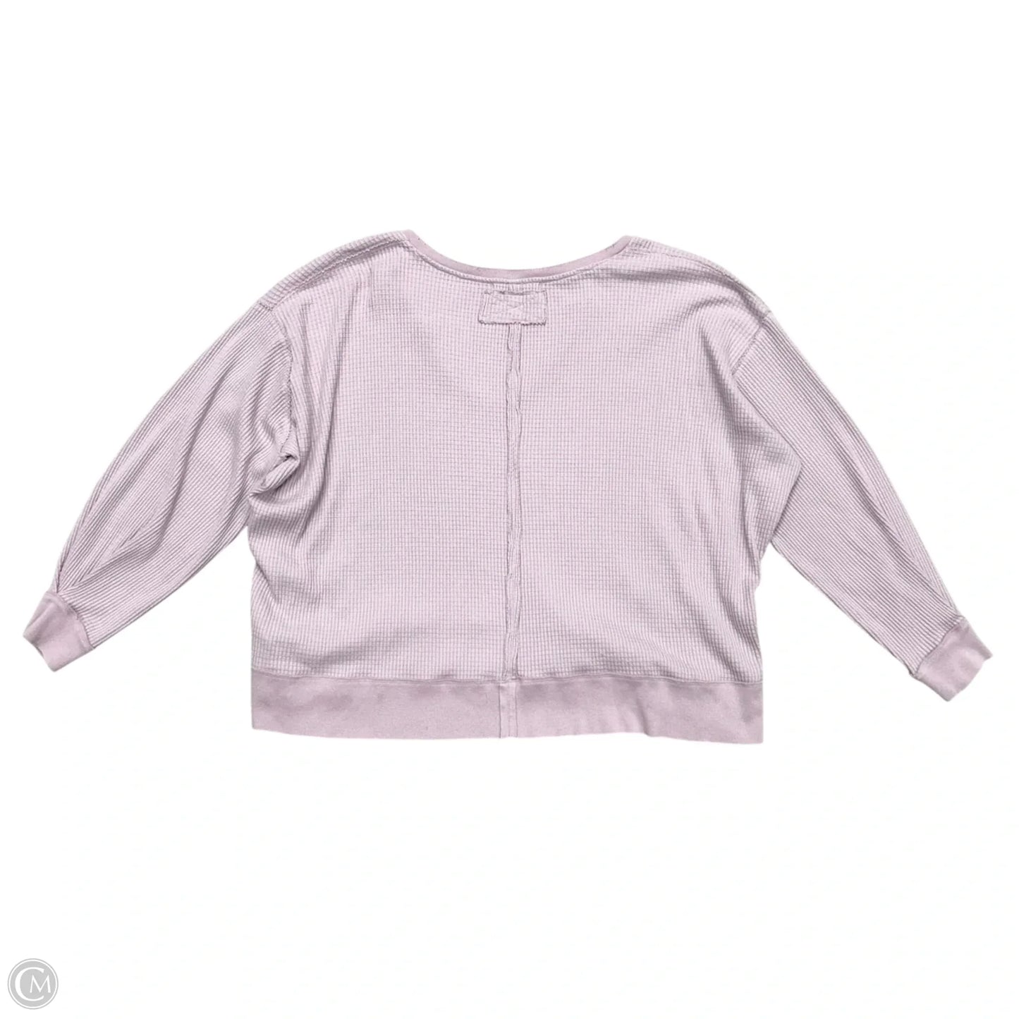Top Long Sleeve By We The Free In Mauve, Size: Xs
