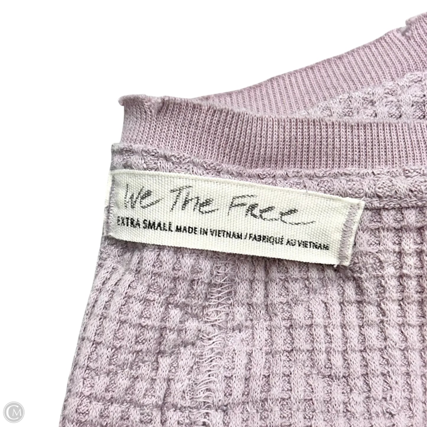 Top Long Sleeve By We The Free In Mauve, Size: Xs