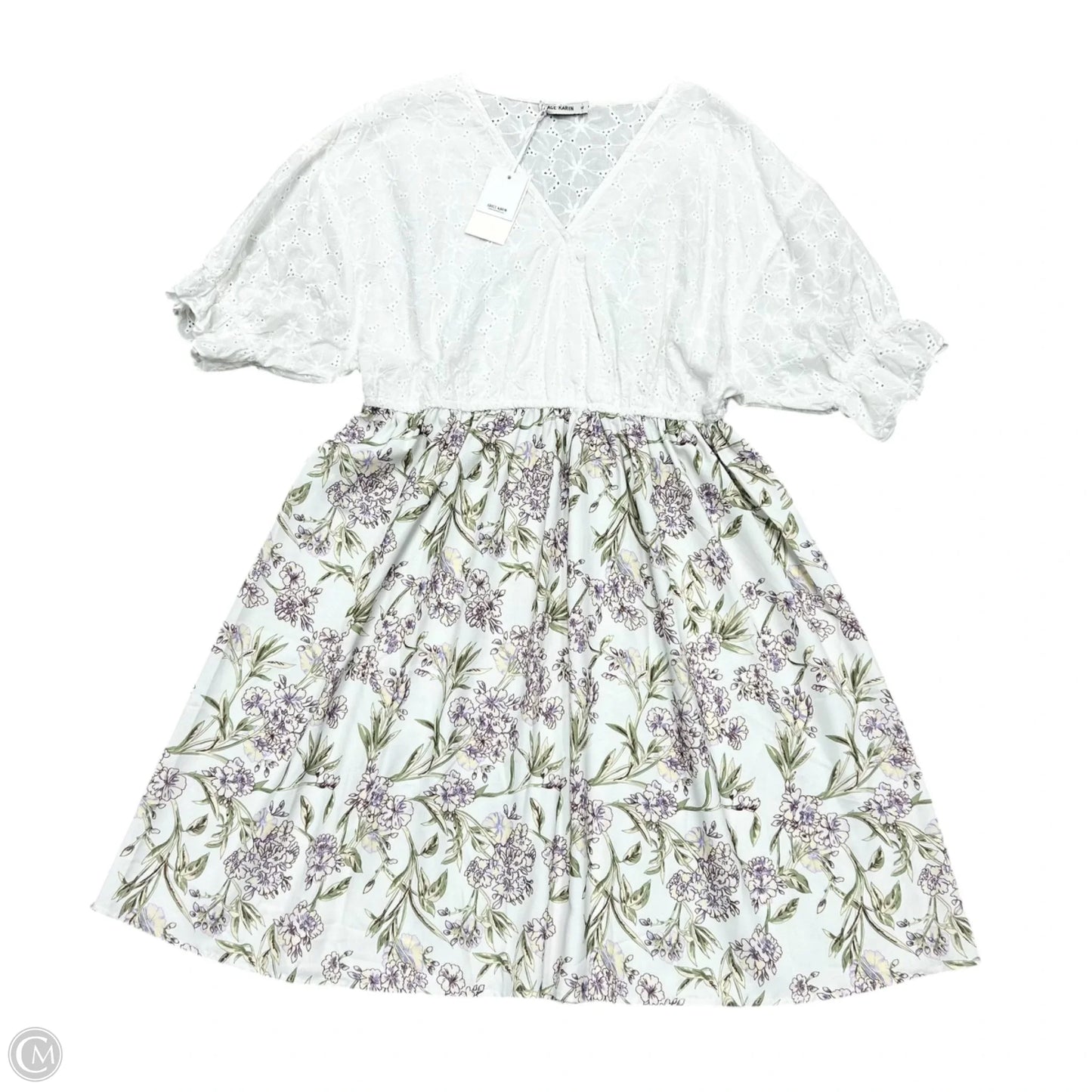 Dress Casual Midi By Grace Karin In White, Size: Xl