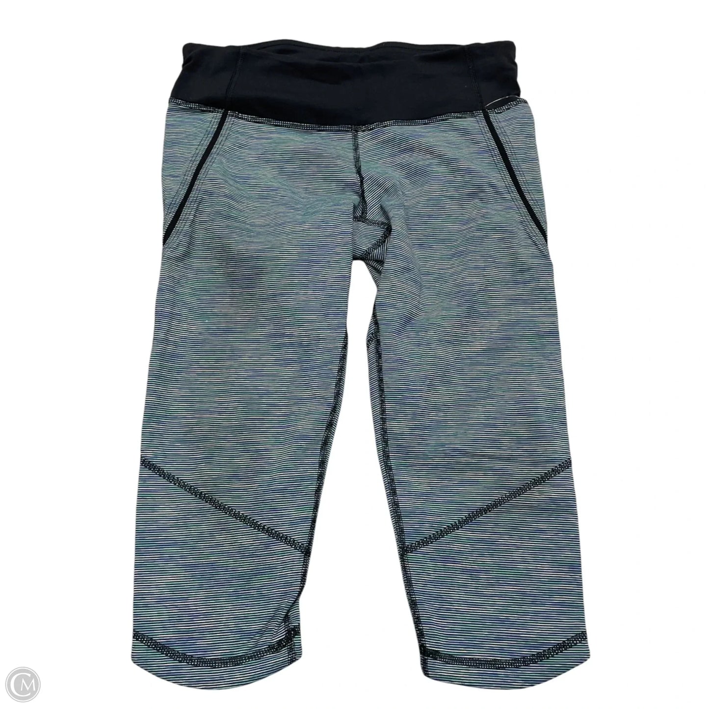 Athletic Leggings Capris By Lululemon In Blue, Size: S