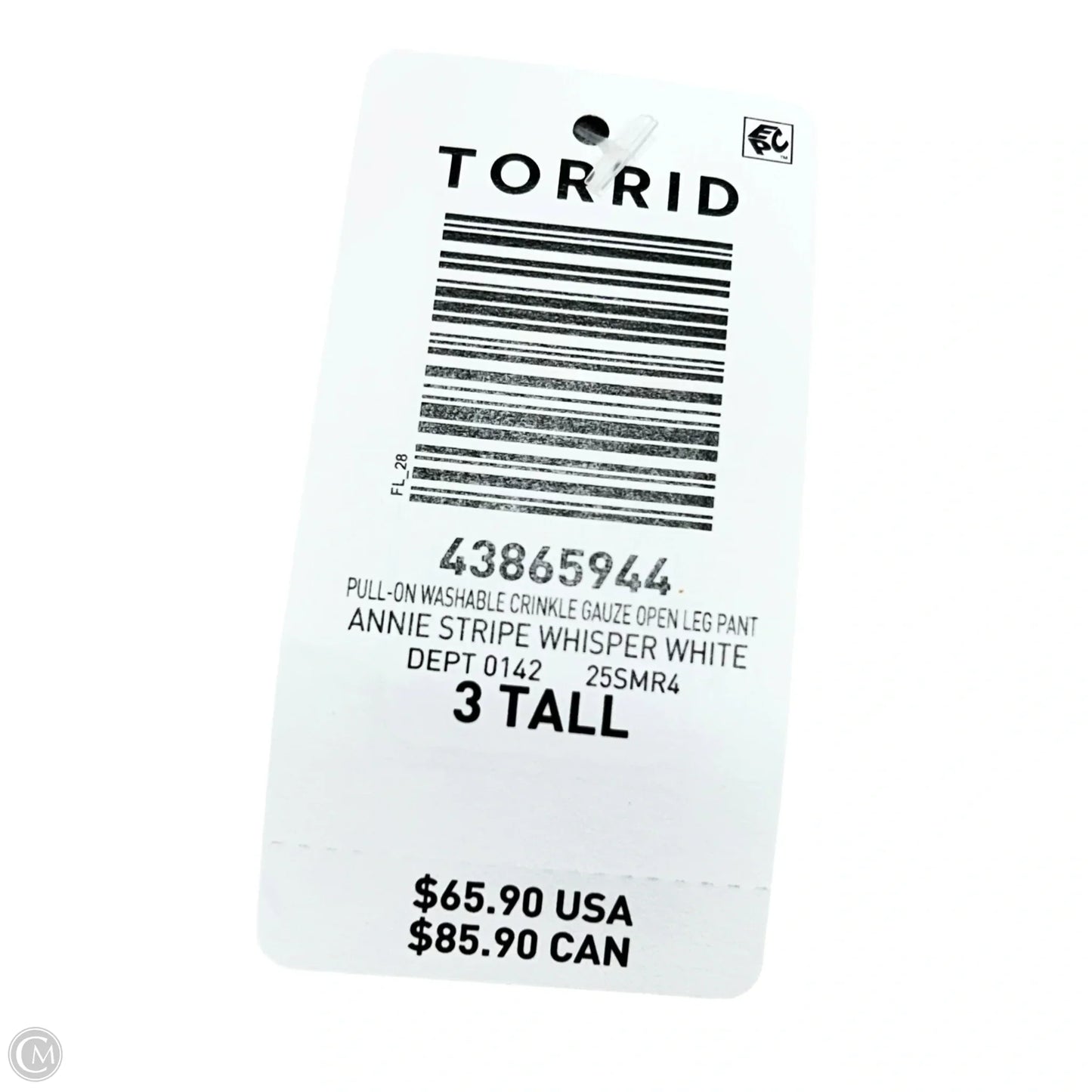 Pants Wide Leg By Torrid In Red & Tan, Size: 3x