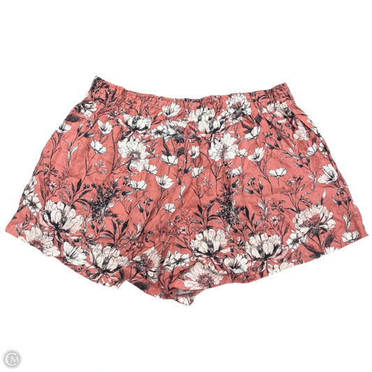 Shorts By Anthropologie In Pink & White, Size: 3x