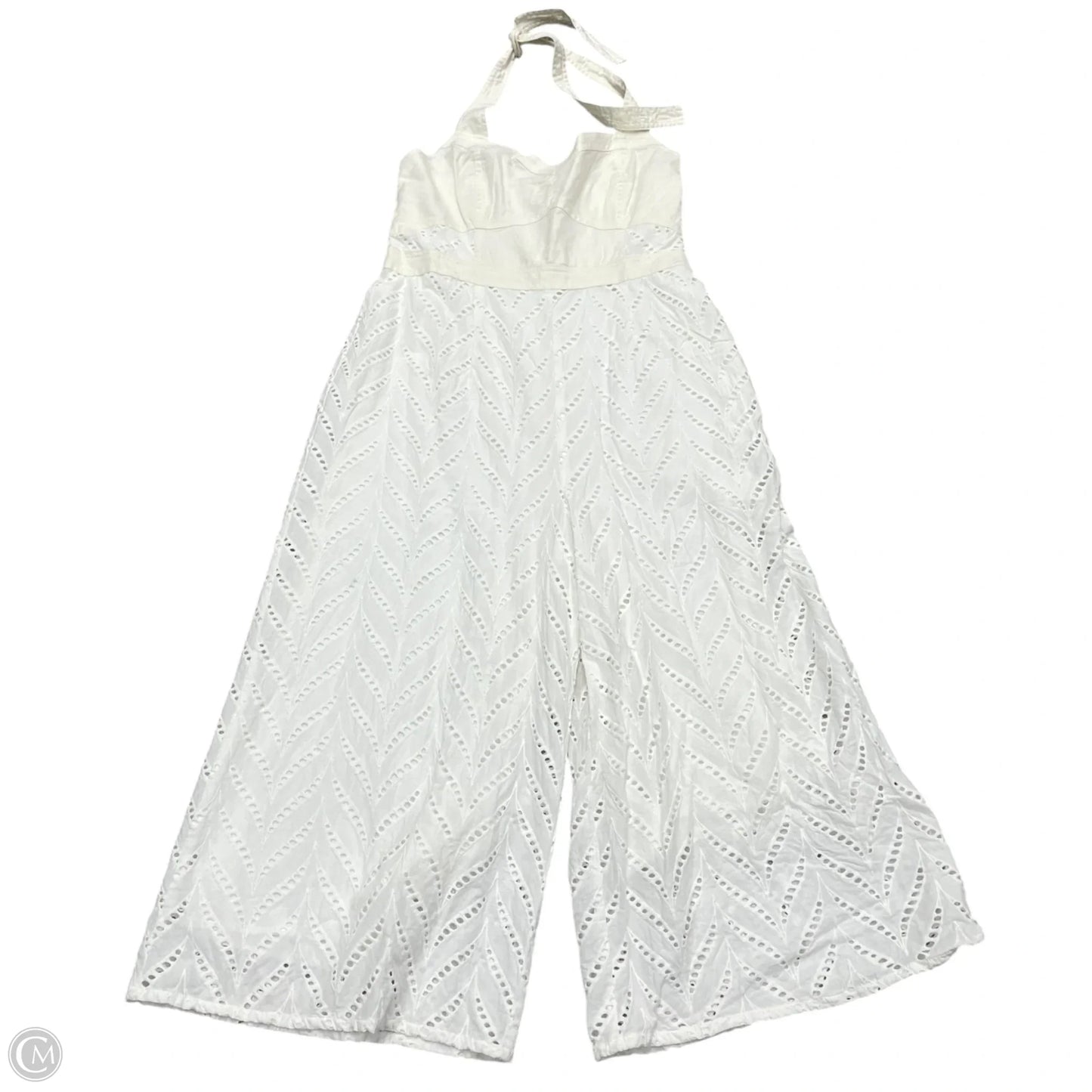 Dress Casual Maxi By Anthropologie In Ivory, Size: Lp