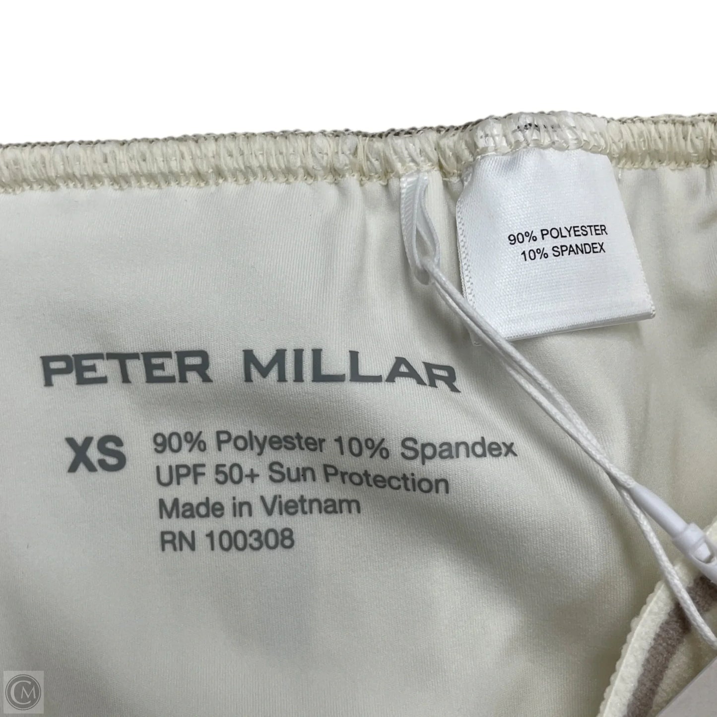 Athletic Skort By Peter Millar In Blue & White, Size: Xs
