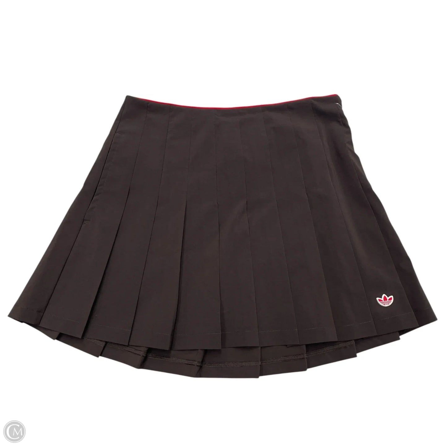 Athletic Skort By Adidas In Brown, Size: Xs