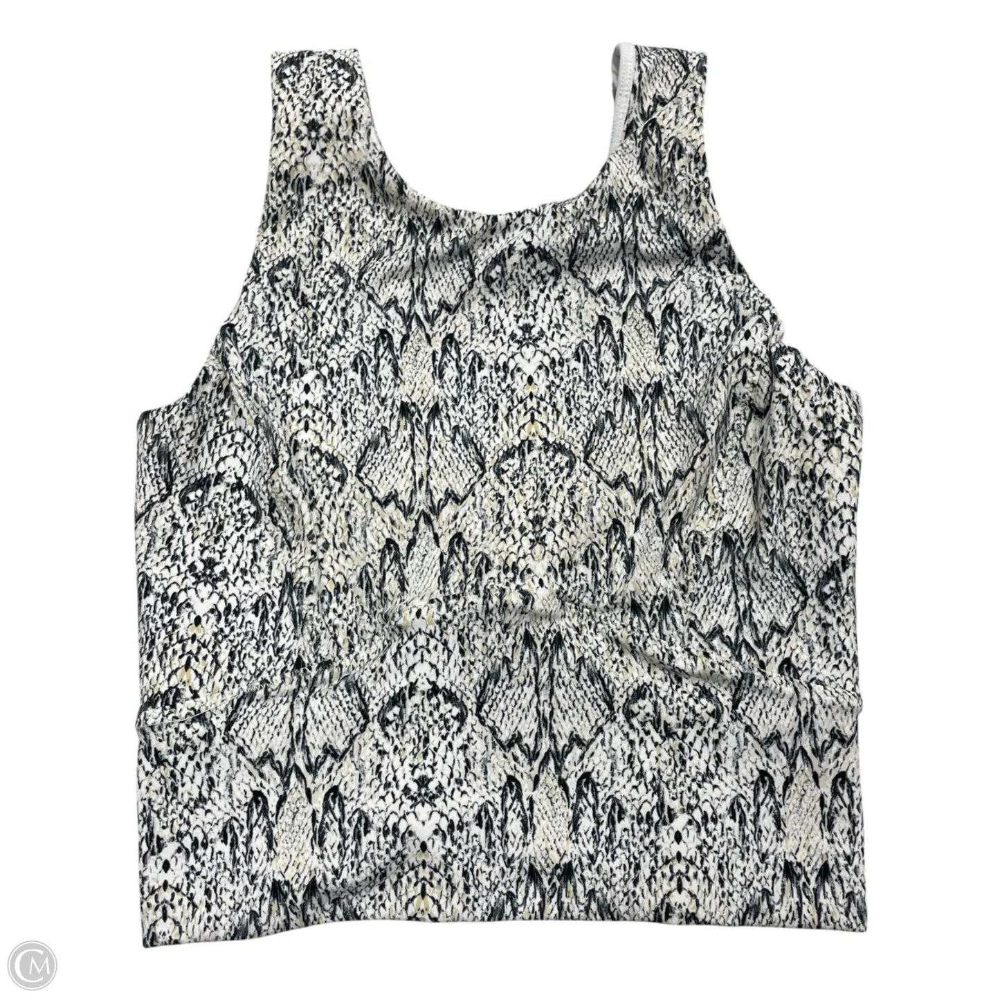 Athletic Bra By Varley In Snakeskin Print, Size: Xs