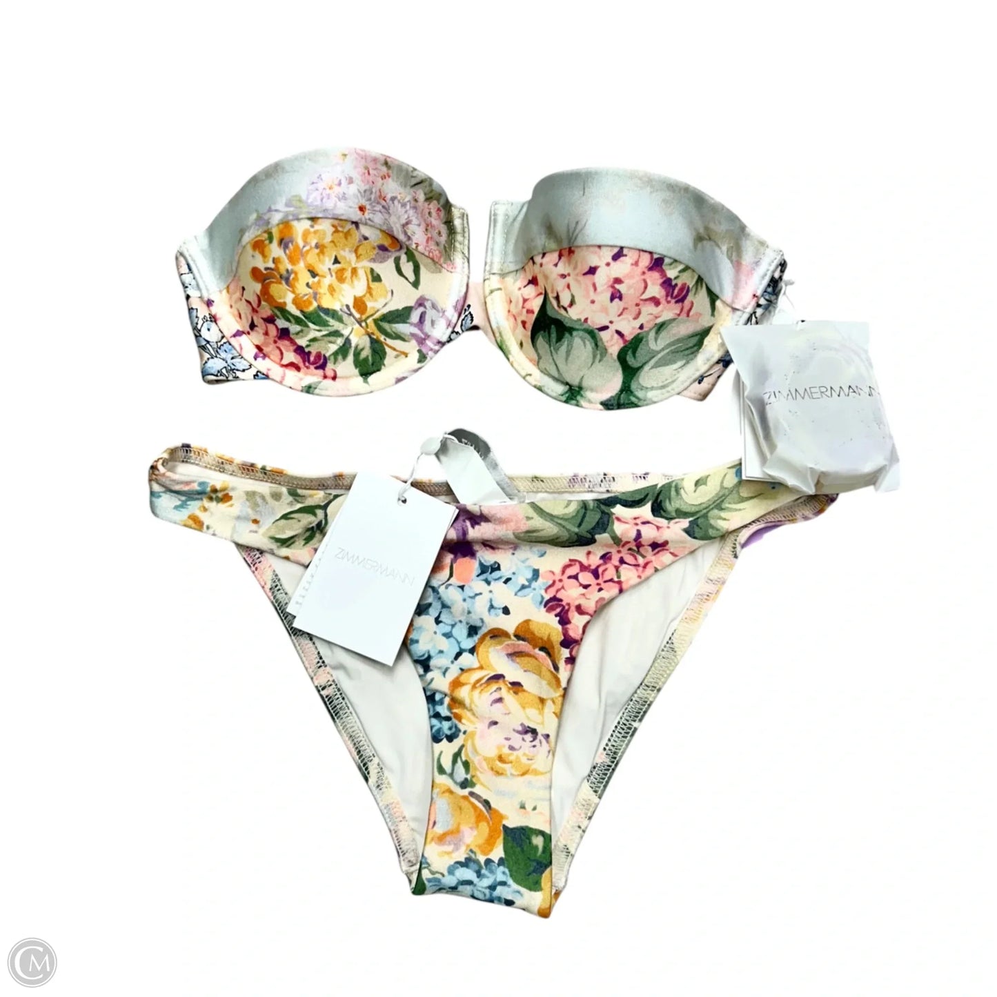Swimsuit 2pc By Zimmermann In Floral Print, Size: S