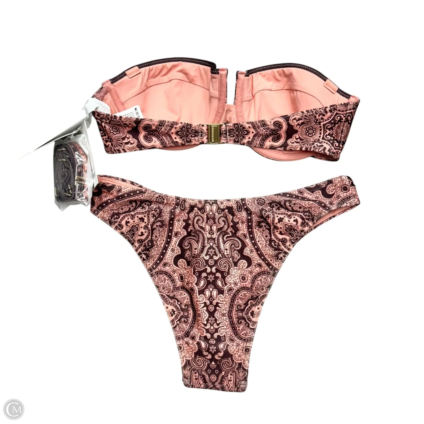 Swimsuit 2pc By Zimmermann In Pink, Size: S