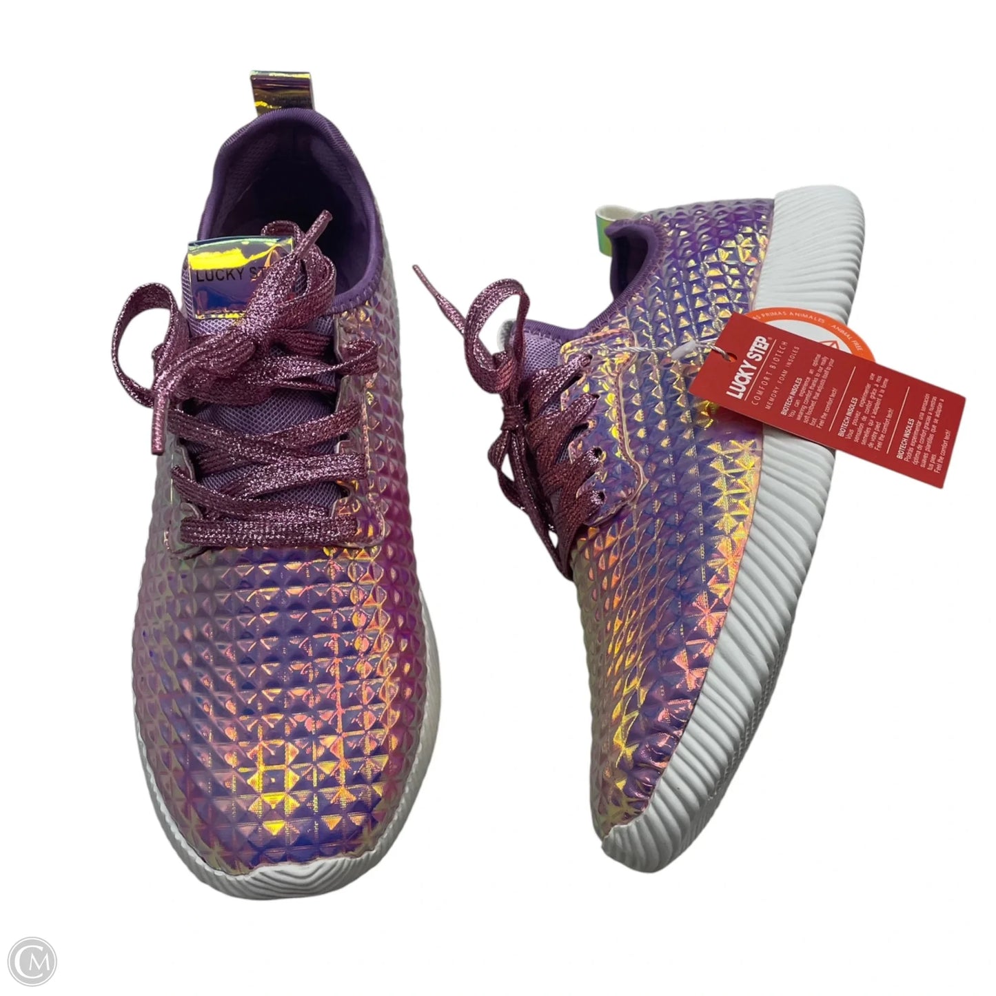 Shoes Athletic By Lucky Step In Purple, Size: 9