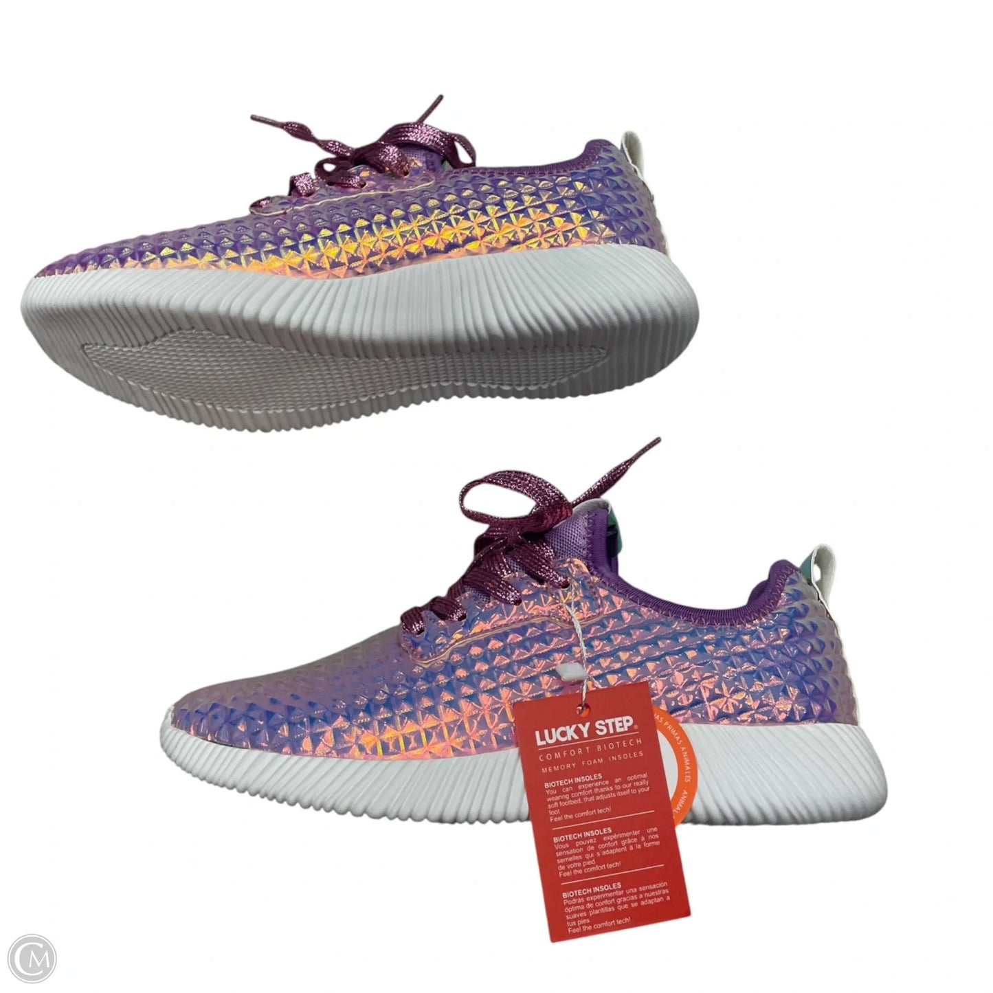Shoes Athletic By Lucky Step In Purple, Size: 9