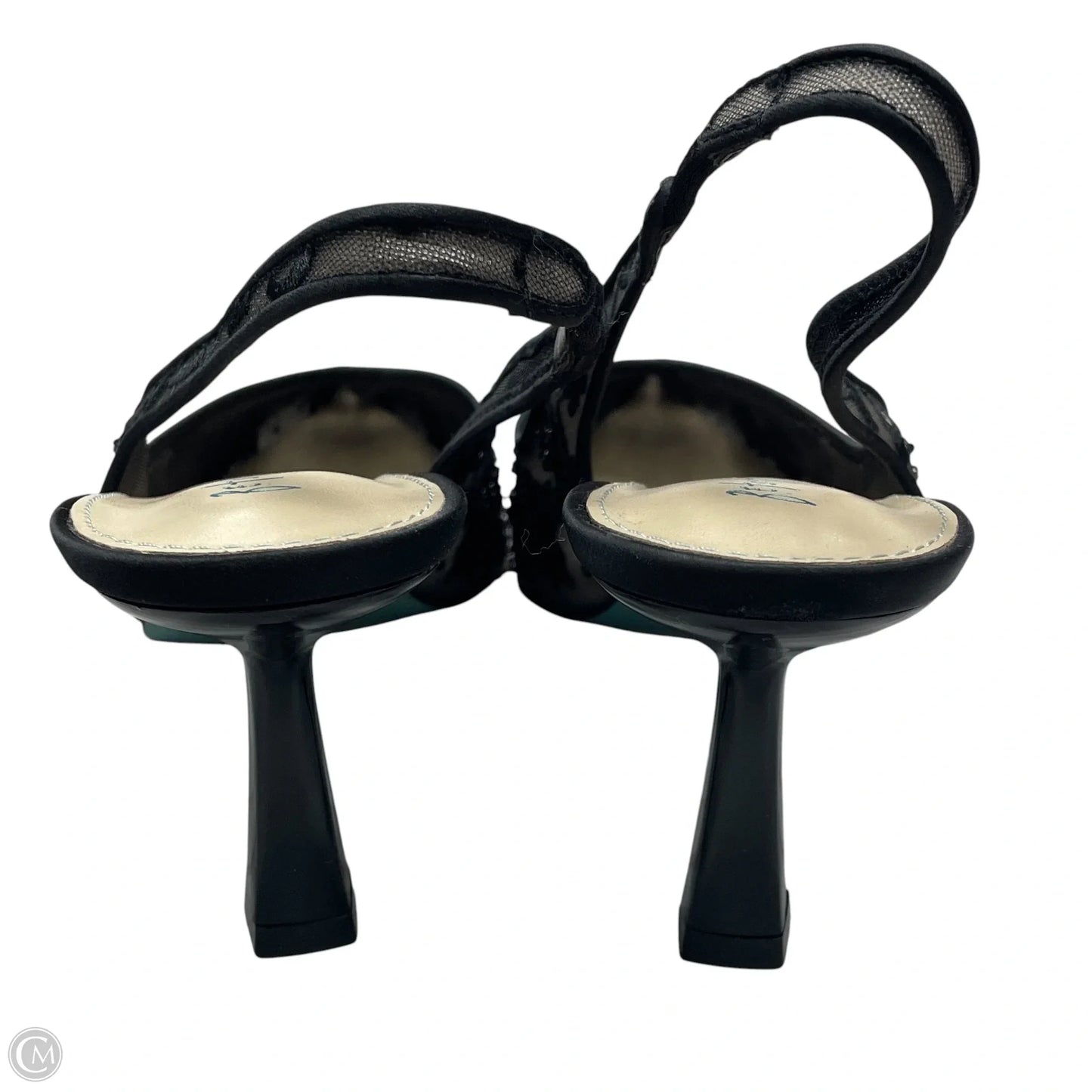 Shoes Heels Kitten By Betsey Johnson In Black, Size: 8.5