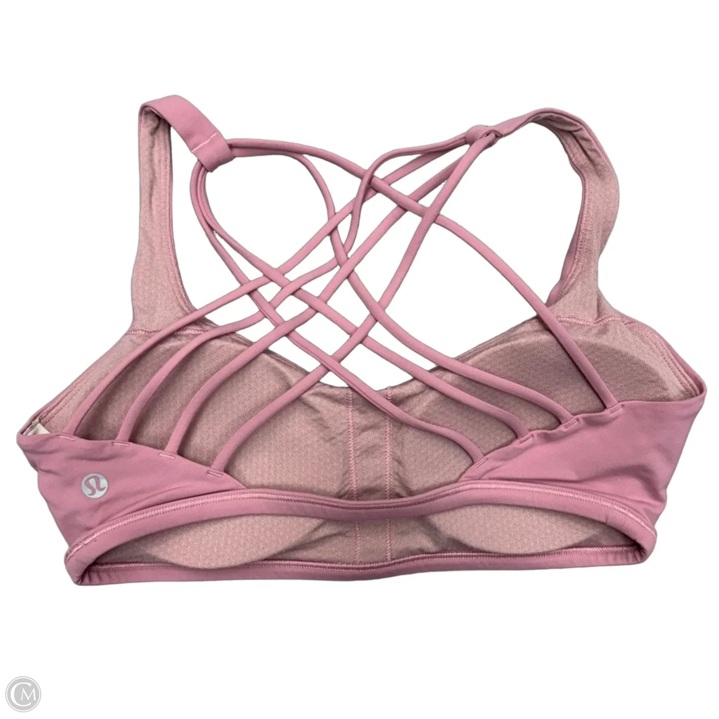 Athletic Bra By Lululemon In Pink, Size: M