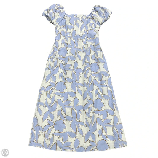 Dress Casual Maxi By A New Day In Blue & White, Size: M
