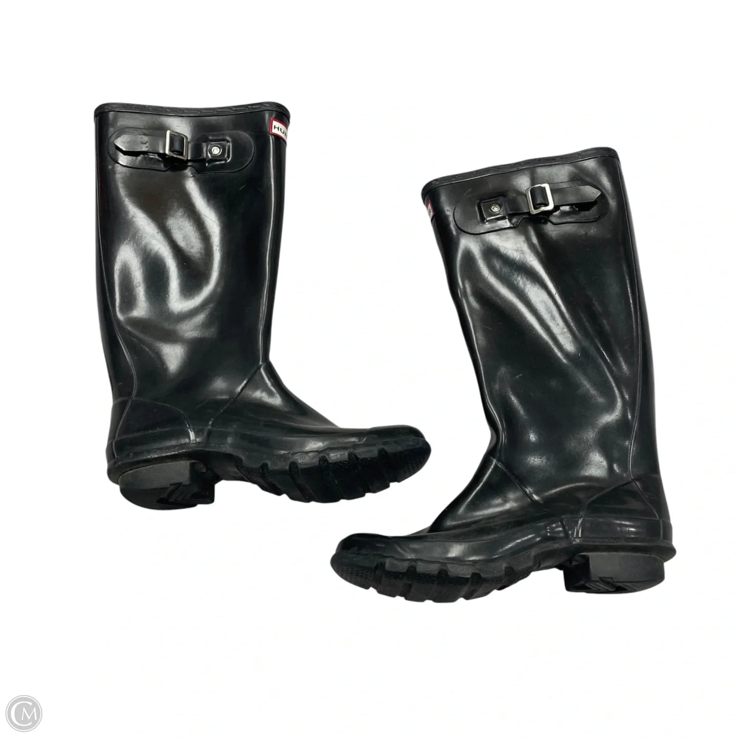 Boots Rain By Hunter In Black, Size: 6