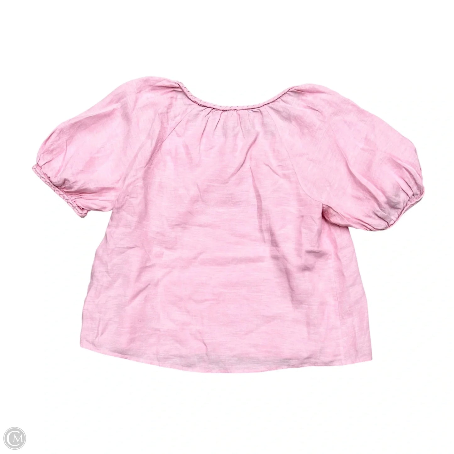 Top Short Sleeve Designer By Lilly Pulitzer In Pink, Size: Xl