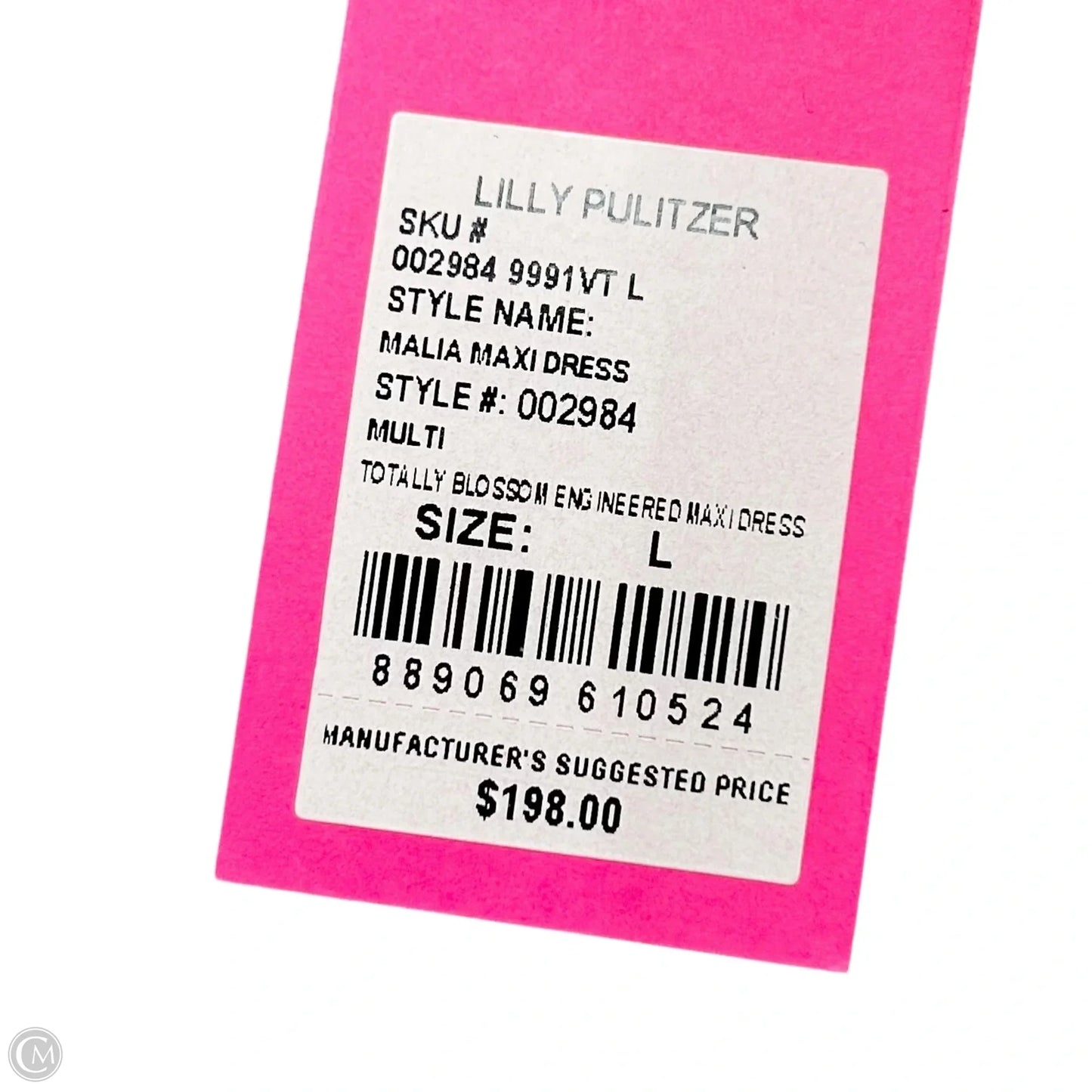 Dress Designer By Lilly Pulitzer In Teal, Size: L