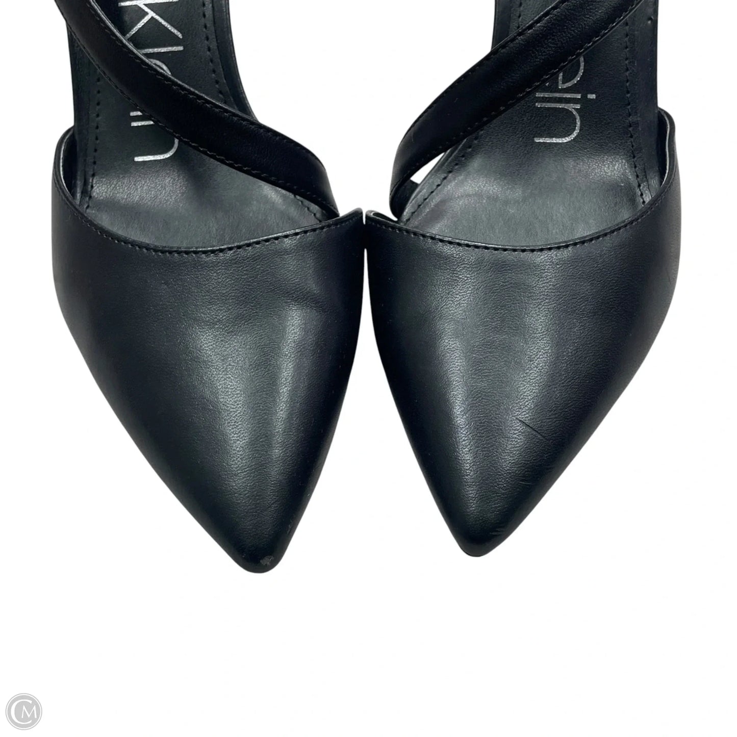 Shoes Heels Kitten By Calvin Klein In Black, Size: 9