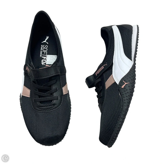 Shoes Sneakers By Puma In Black & White, Size: 9