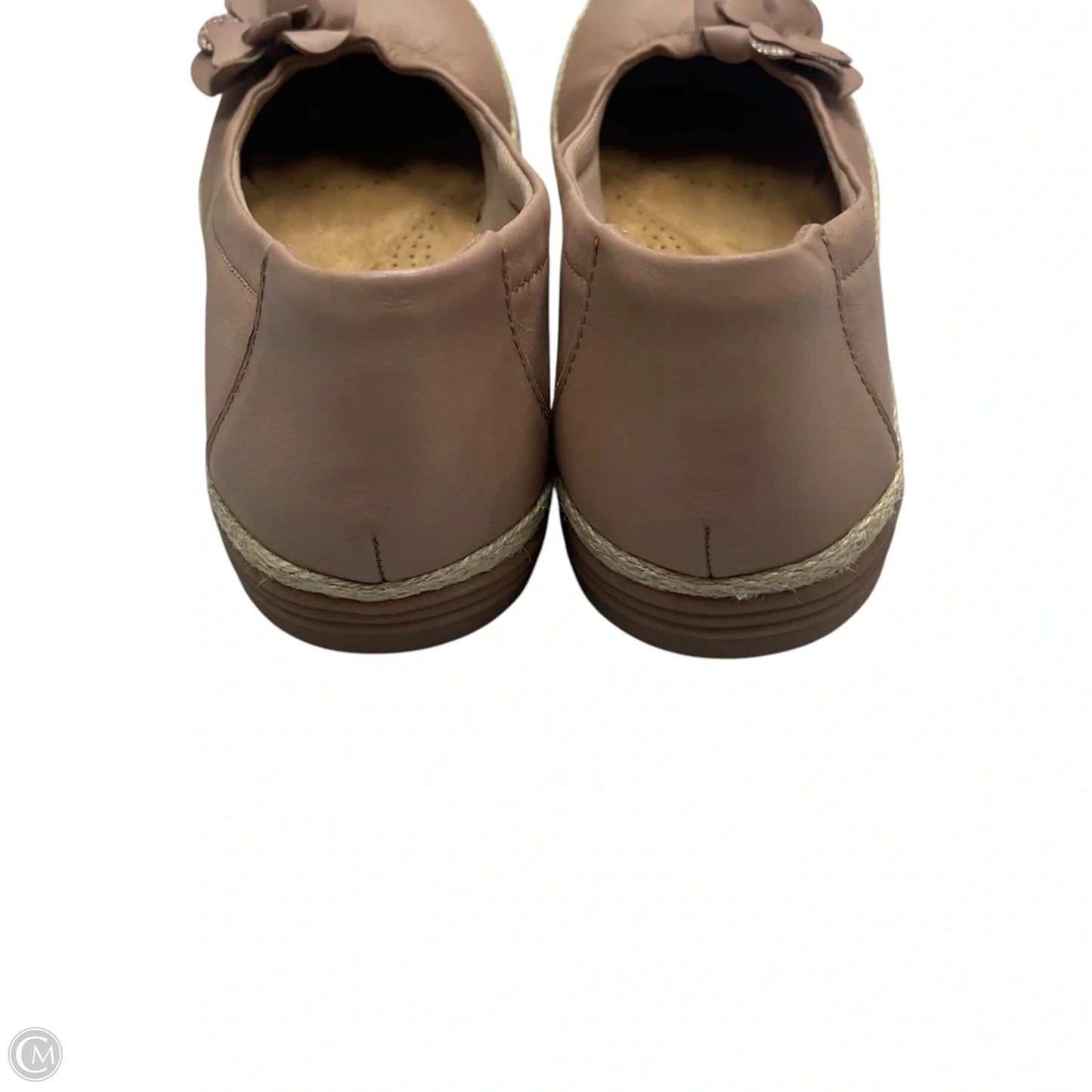 Shoes Flats By Clarks In Pink, Size: 9.5
