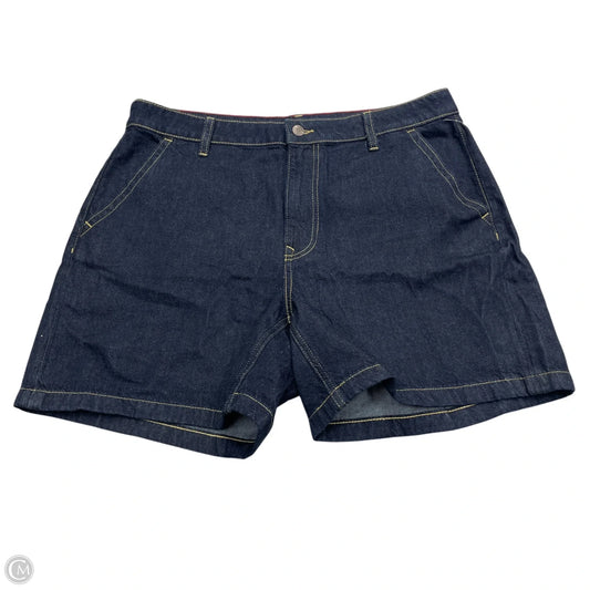 Shorts By Tommy Hilfiger In Blue Denim, Size: 12