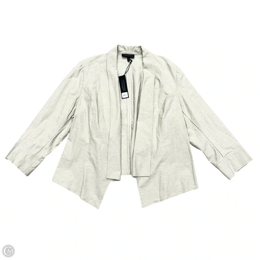 Blazer By Lane Bryant In Tan, Size: 2x