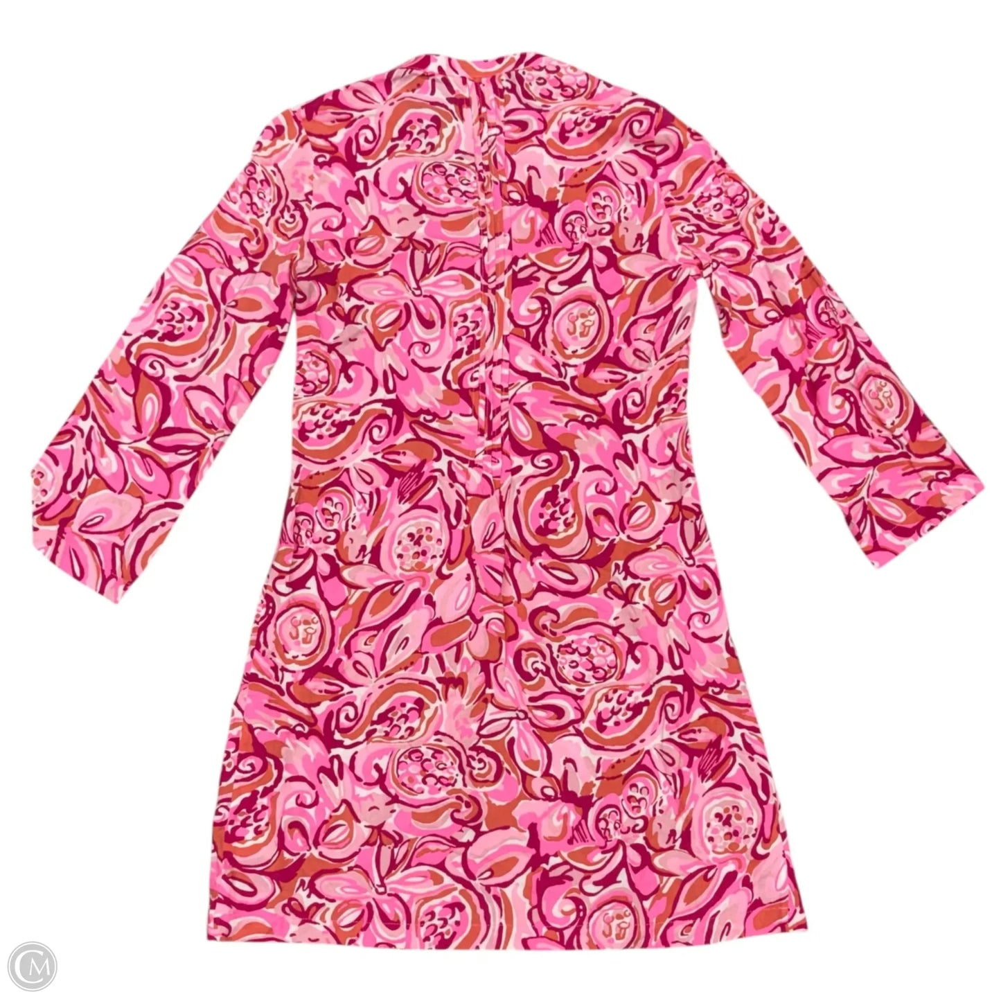 Dress Designer By Lilly Pulitzer In Blue & Orange, Size: Xs