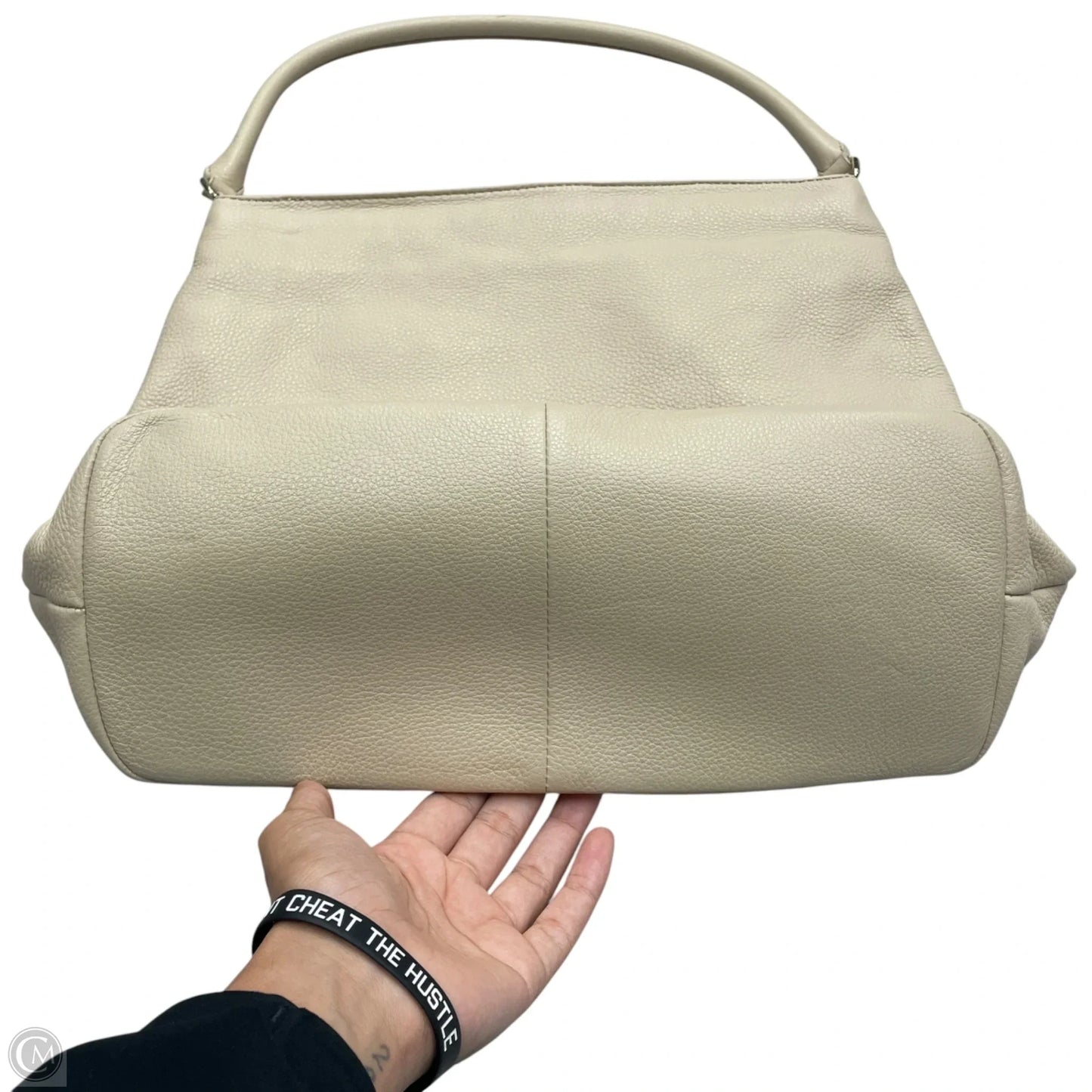 Handbag Leather By Talbots, Size: Medium