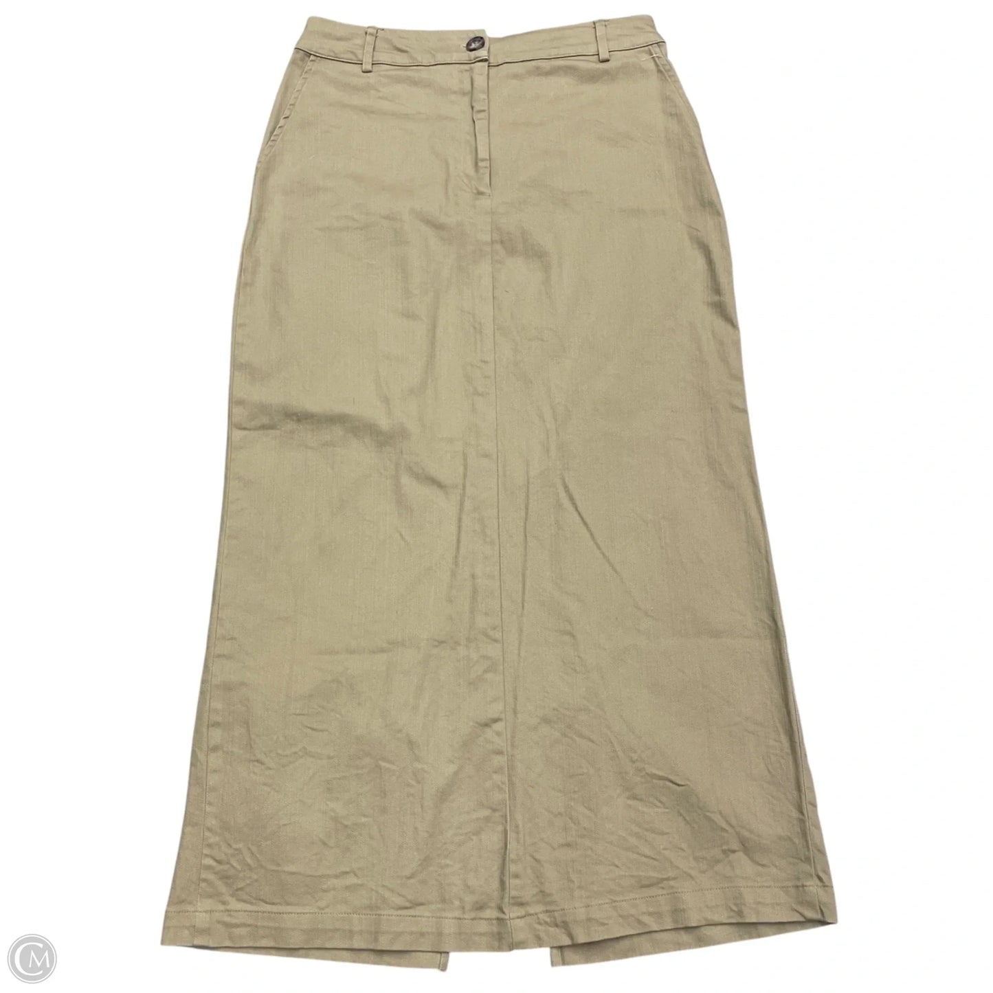 Skirt Maxi By Self Contrast In Brown, Size: S