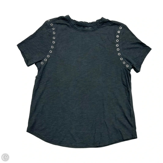 Top Short Sleeve By Pilcro In Black, Size: S