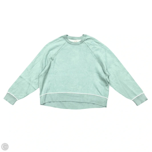 Sweatshirt Crewneck By Pilcro In Green, Size: S