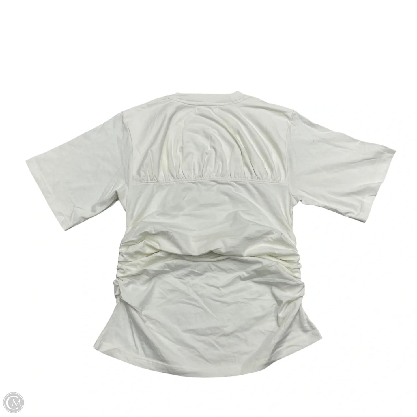 Top Short Sleeve By Nation In White, Size: M