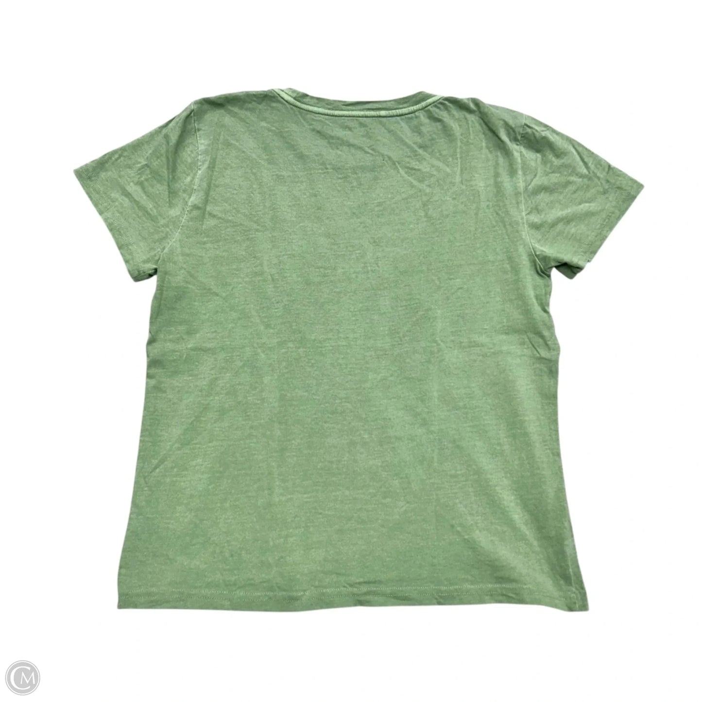 Top Short Sleeve By Lucky Brand In Green, Size: S