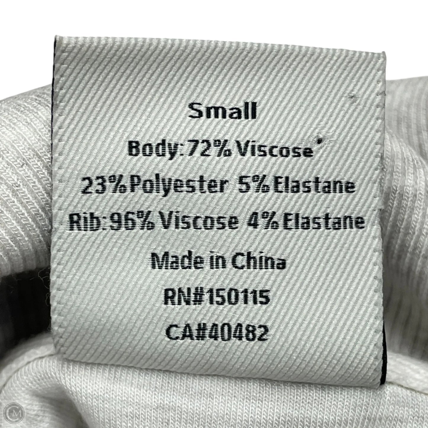 Athletic Sweatshirt Crewneck By Varley In Grey, Size: S