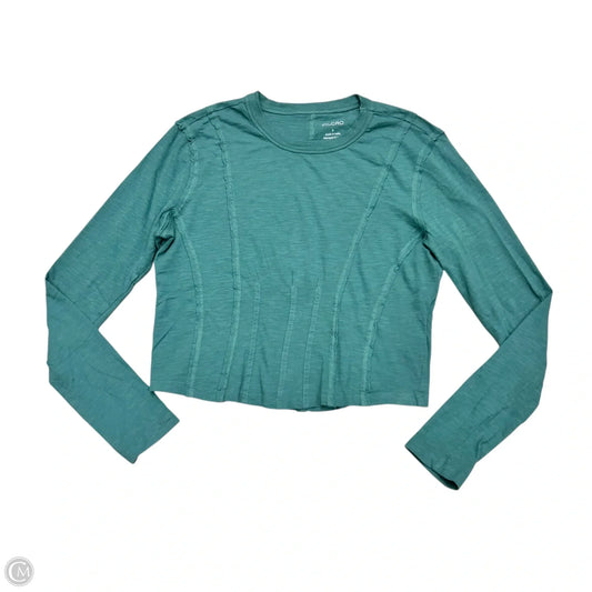 Top Long Sleeve By Pilcro In Blue, Size: S