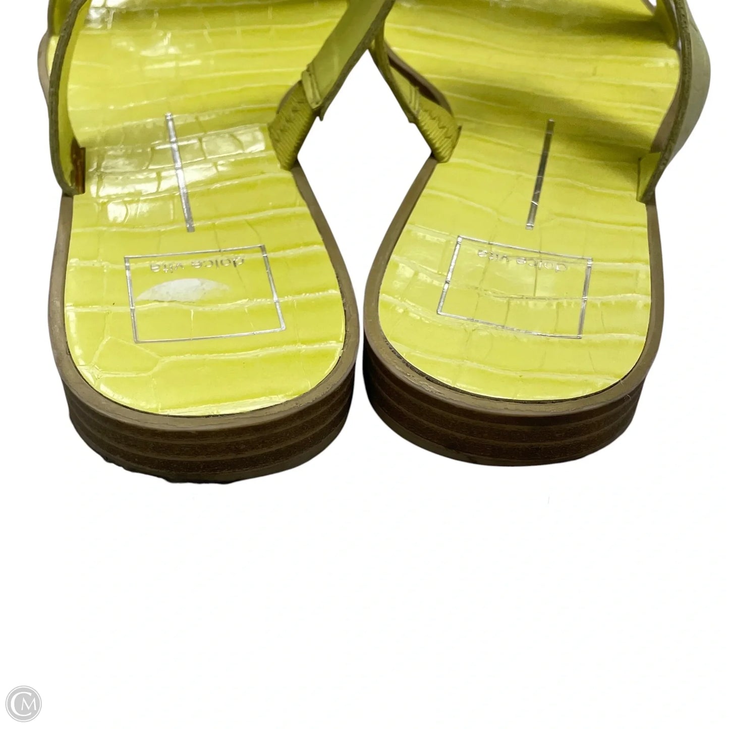 Sandals Flats By Dolce Vita In Yellow, Size: 10
