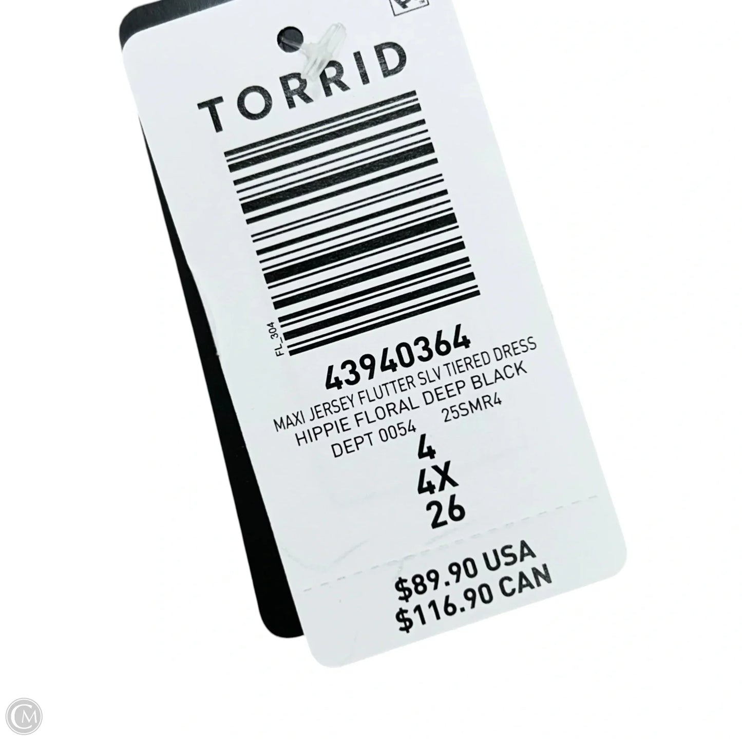 Dress Casual Maxi By Torrid In Floral Print, Size: 4x