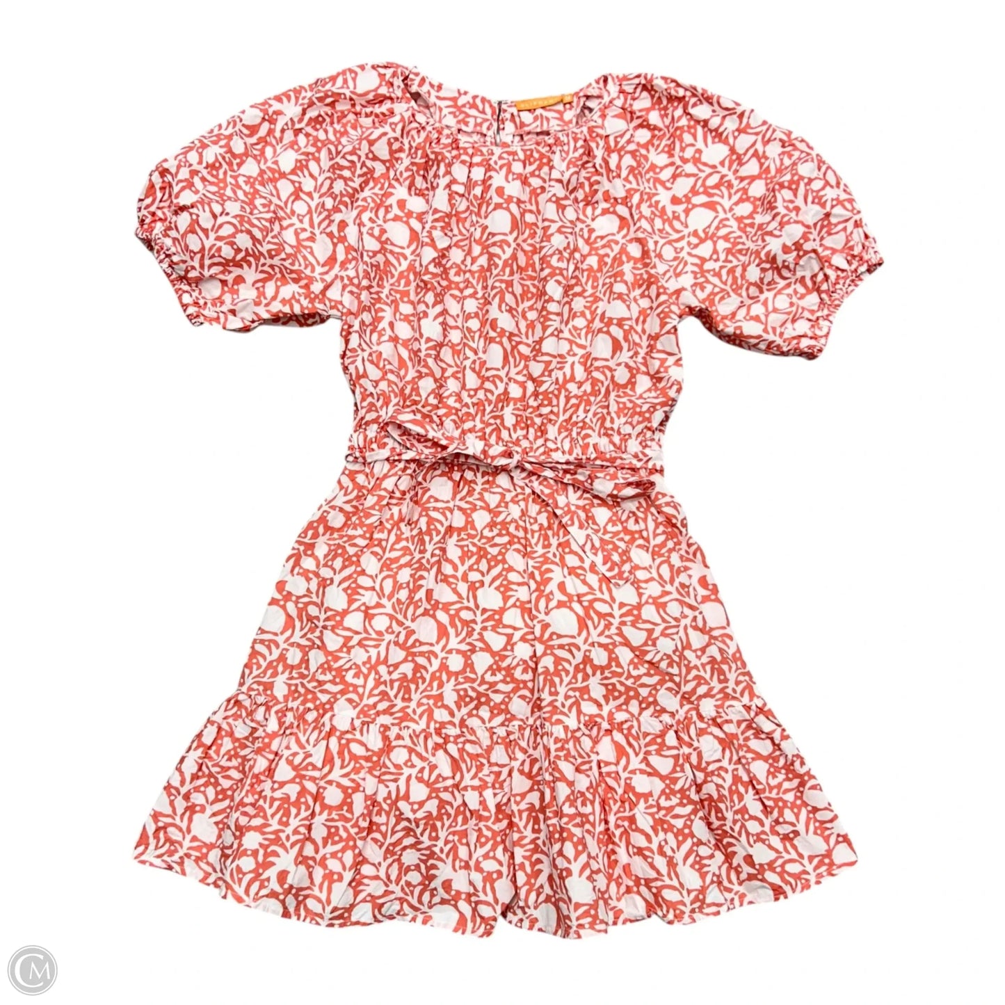 Dress Designer By Oliphant In Pink & White, Size: M