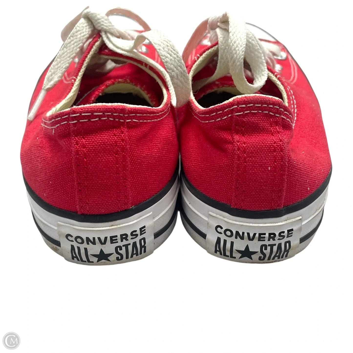 Shoes Sneakers By Converse In Red & White, Size: 6.5