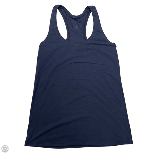 Athletic Tank Top By Lululemon In Navy, Size: M